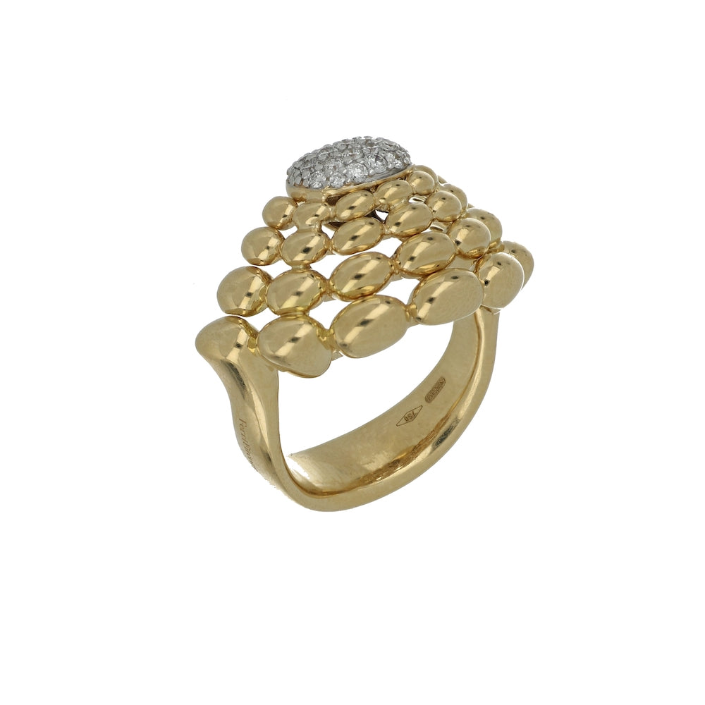 SOLEGIRA YELLOW GOLD RING