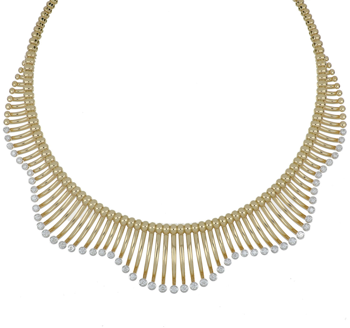 ARTIFICIO BIG YELLOW GOLD NECKLACE