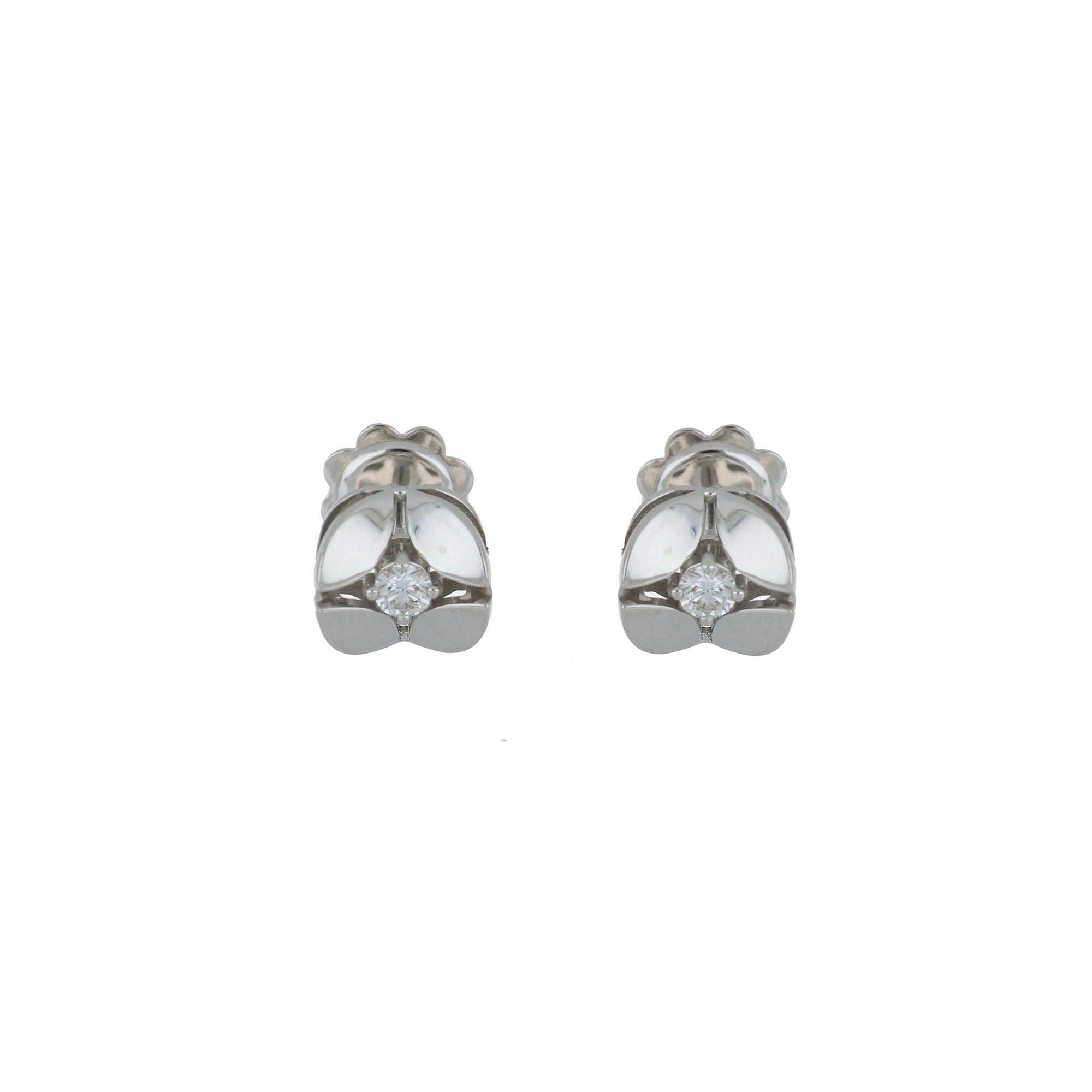 RIFLESSI MINI-ME WHITE GOLD EARRINGS