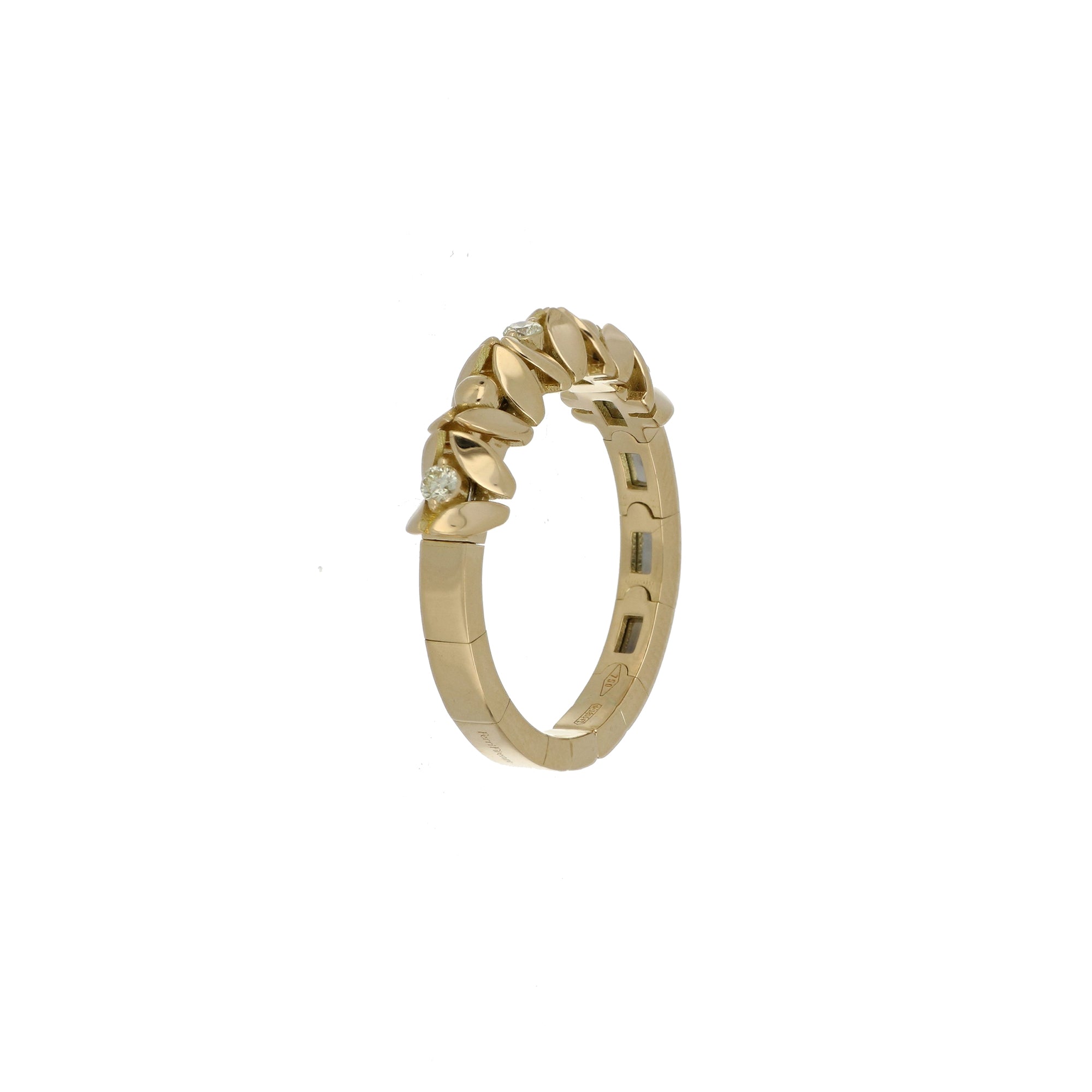 RIFLESSI MINI-ME YELLOW GOLD RING