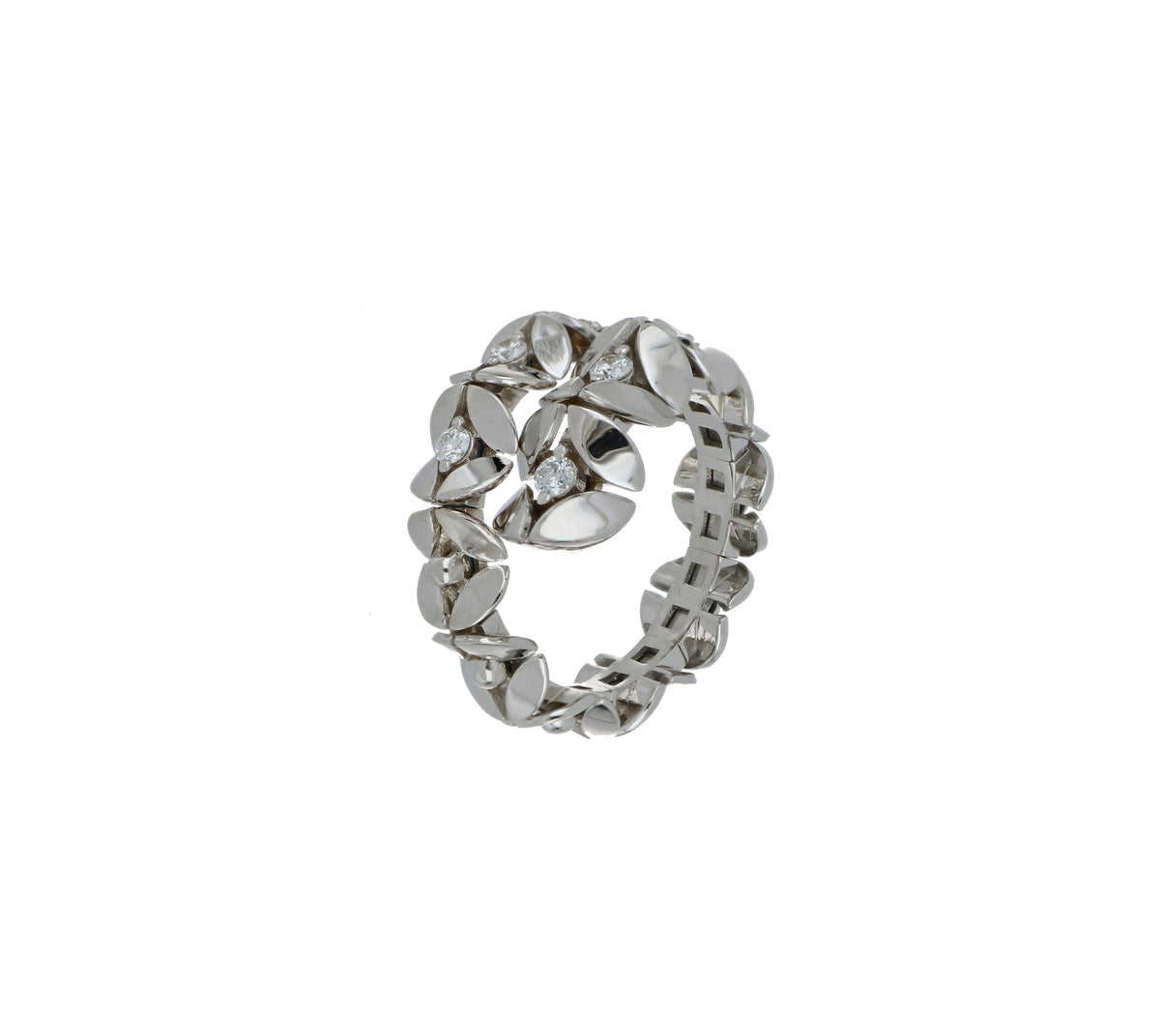 RIFLESSI CONTRARIÉ WHITE GOLD RING