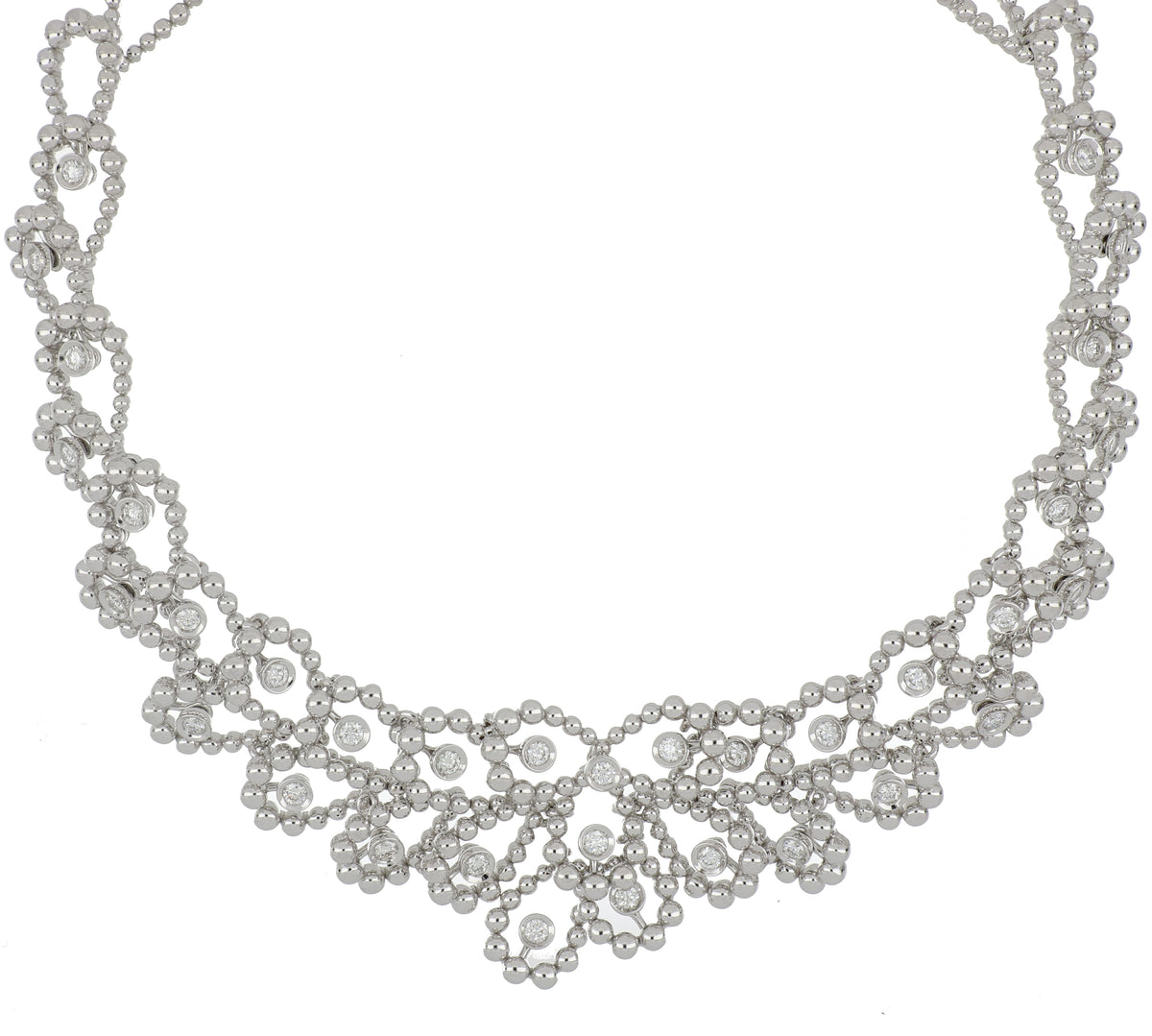 Chiacchierino White Gold Necklace