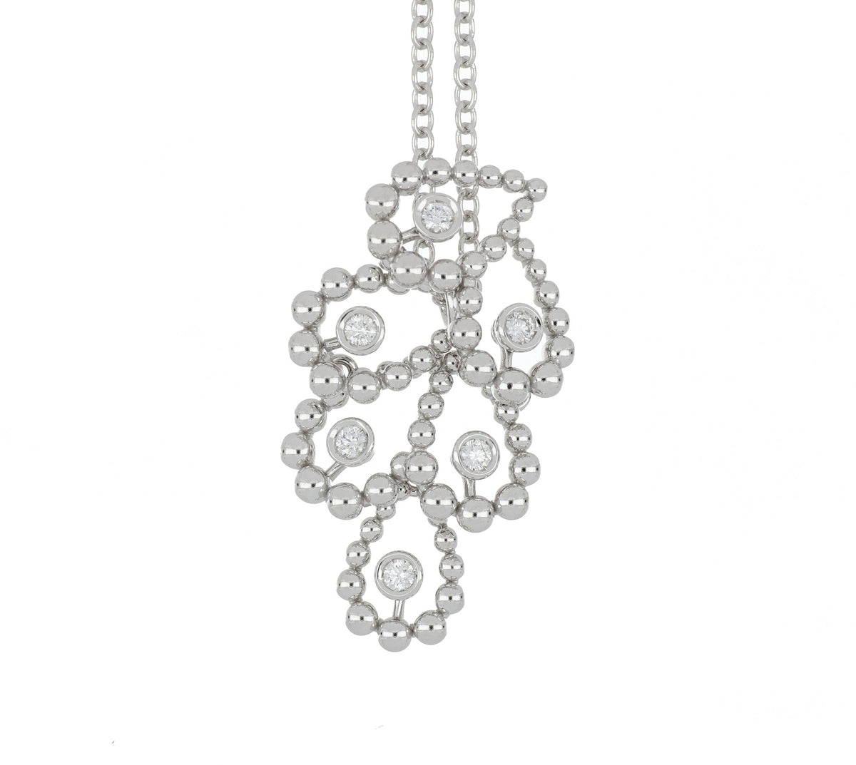 Chiacchierino White Gold Pendant