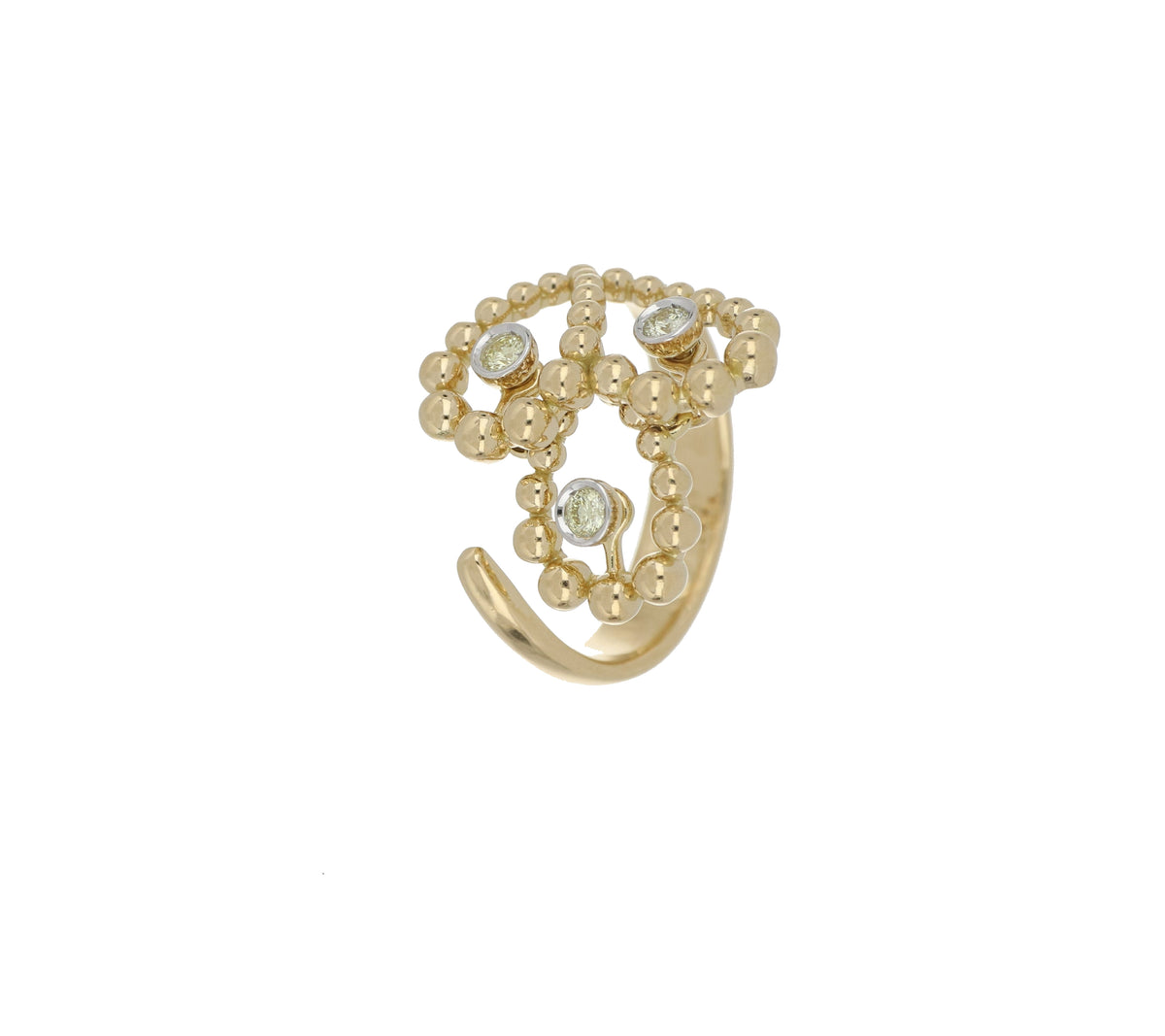 Chiacchierino Yellow Gold Ring