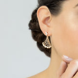 ARIA ROSE GOLD EARRINGS