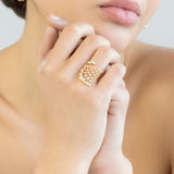 ARIA ROSE GOLD RING