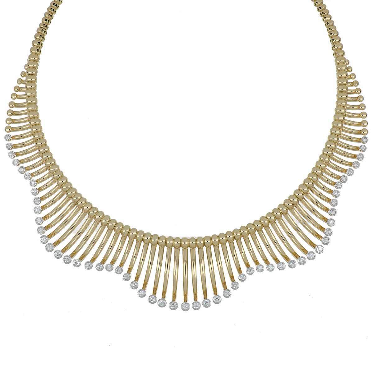 ARTIFICIO BIG YELLOW GOLD NECKLACE