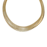 CRESCENDO YELLOW GOLD NECKLACE