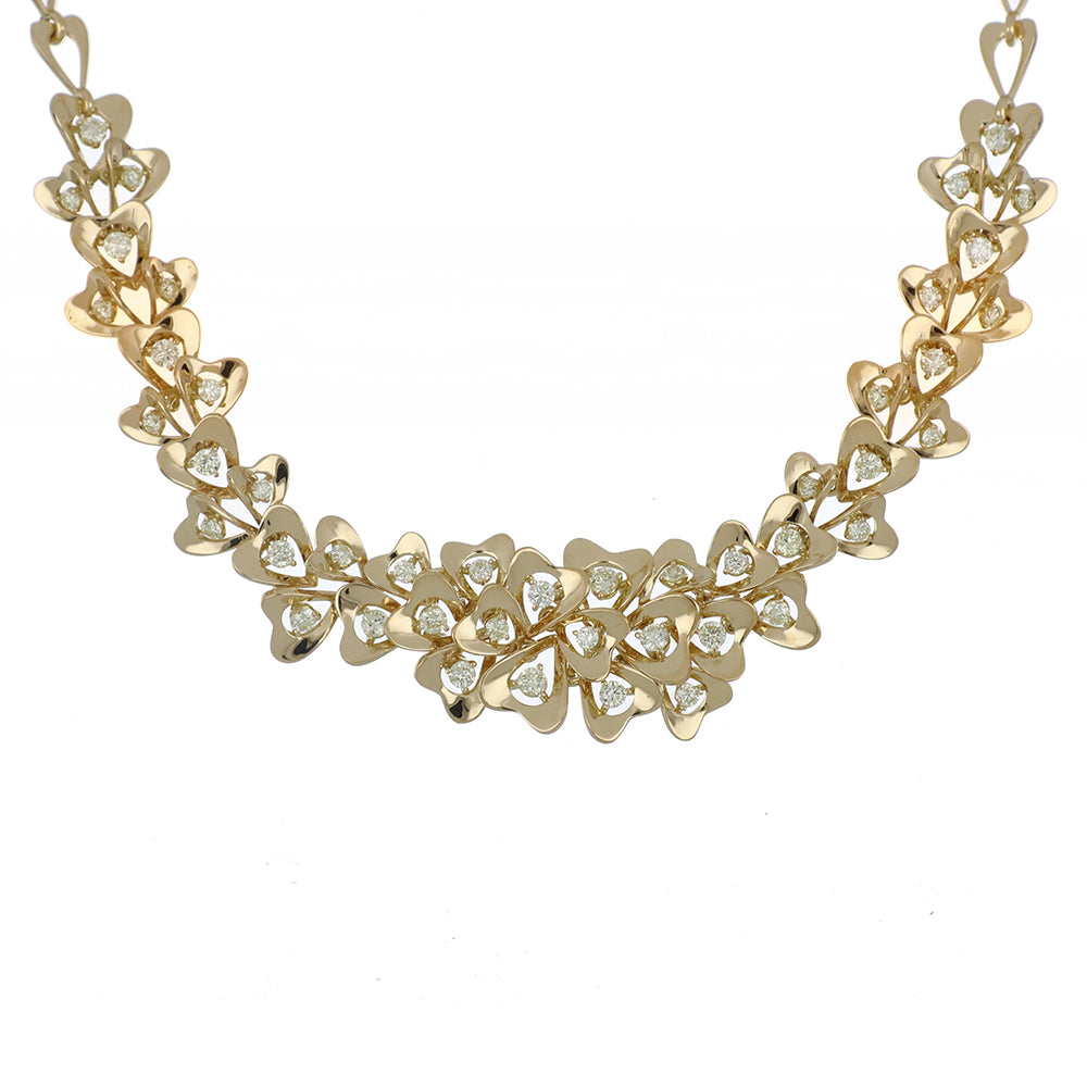 EDERA YELLOW GOLD NECKLACE