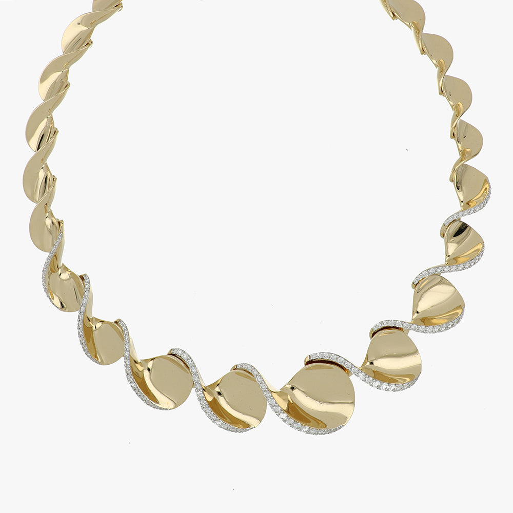 ELICA YELLOW GOLD CHOKER