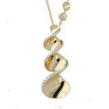 ELICA YELLOW GOLD PENDANT