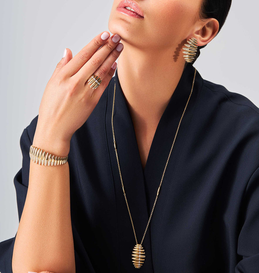 EMOZIONE YELLOW GOLD BRACELET