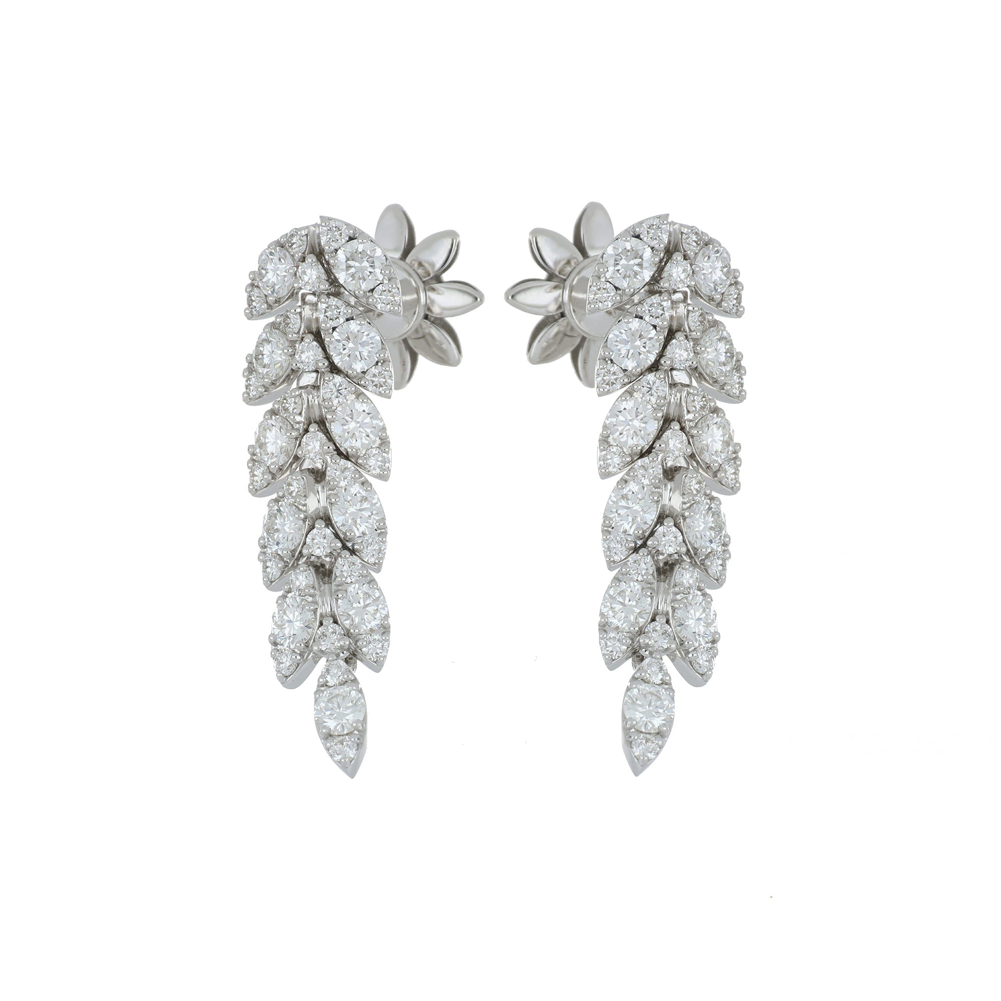 FELCE SMALL WHITE DIAMONDS EARRINGS