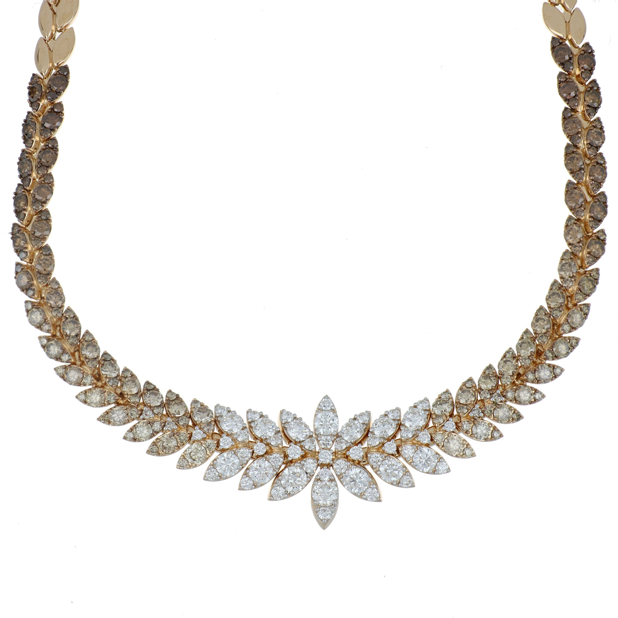 FELCE BROWN DIAMONDS NECKLACE