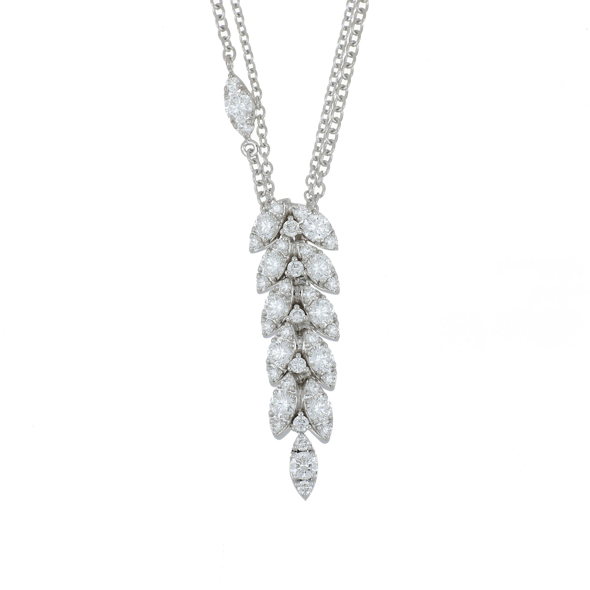 FELCE SMALL WHITE DIAMONDS PENDANT