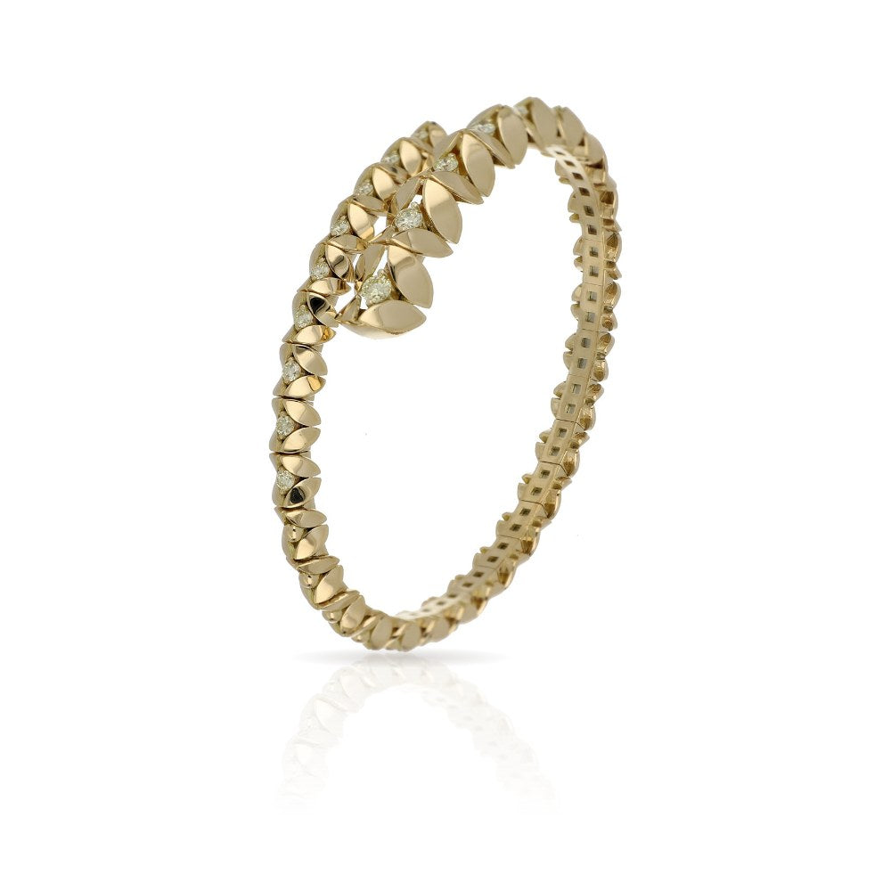 RIFLESSI CONTRARIÉ YELLOW GOLD BRACELET