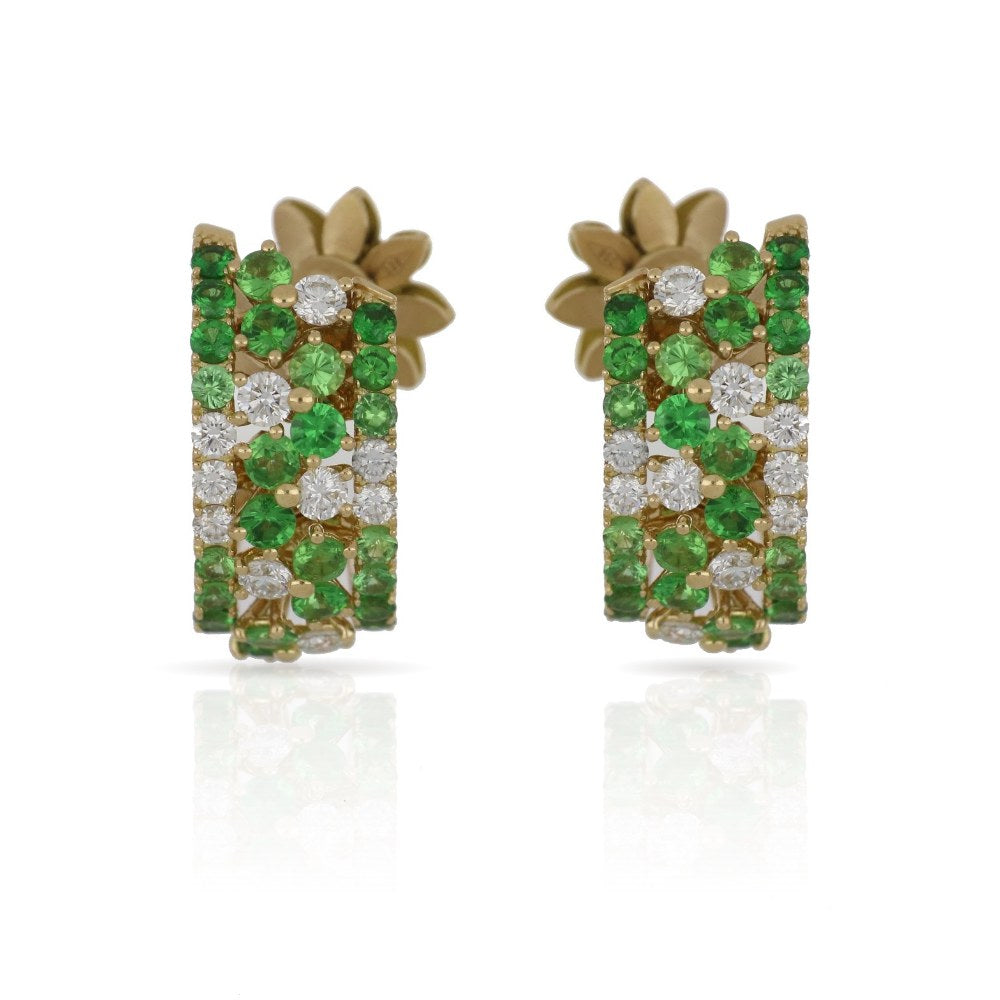 Trilly Tsavorites Earrings