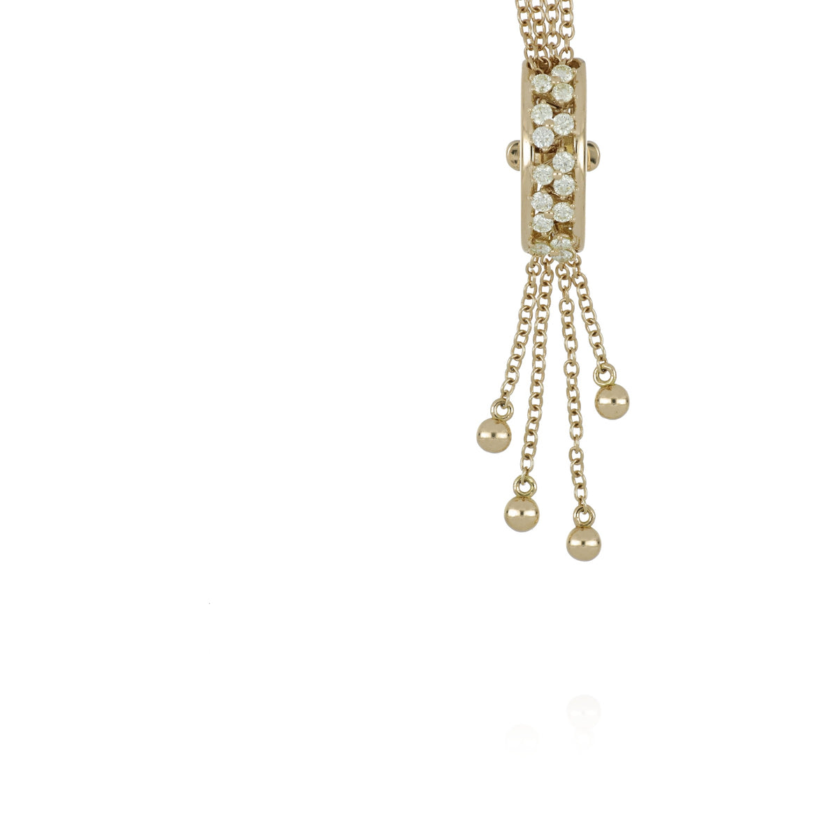 Trilly Yellow Gold Pendant