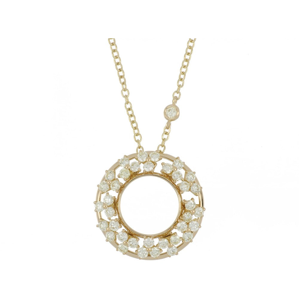 Trilly Yellow Gold Pendant