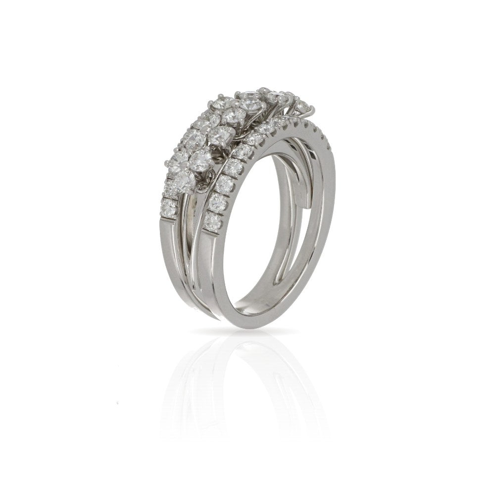 Trilly White Gold Ring