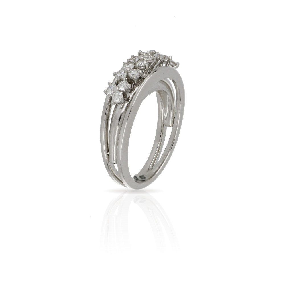 Trilly White Gold Ring