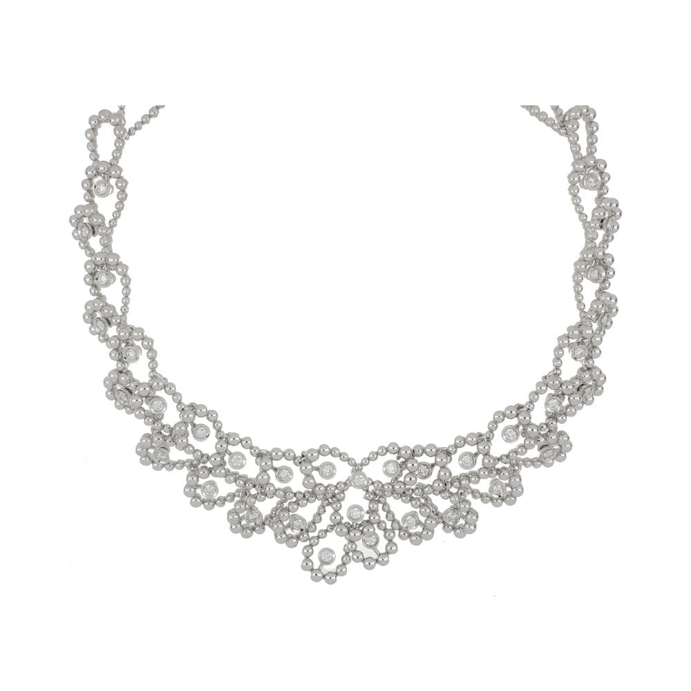 Chiacchierino White Gold Necklace