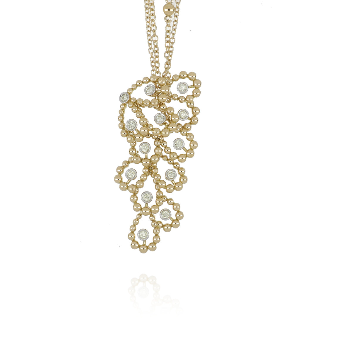 Chiacchierino Big Yellow Gold Pendant