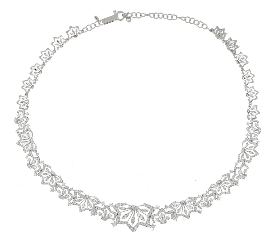 FROZEN NECKLACE WHITE GOLD