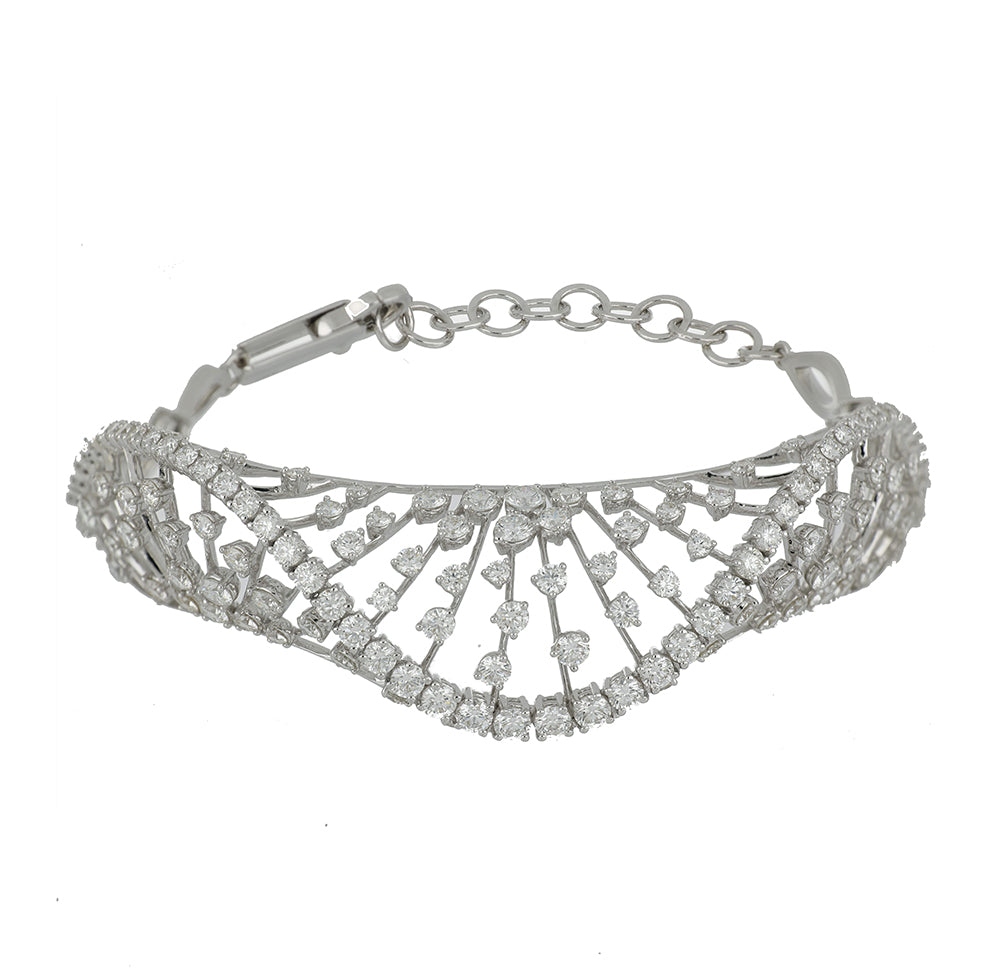 MEMORIA WHITE GOLD BRACELET