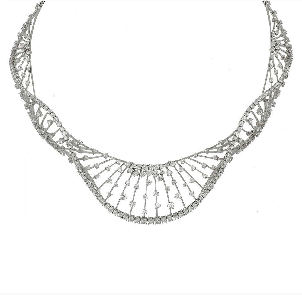 MEMORIA WHITE GOLD NECKLACE