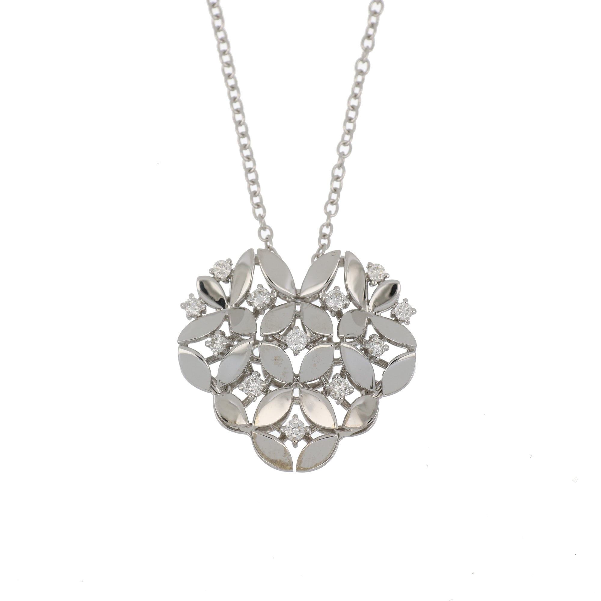 RIFLESSI WHITE GOLD PENDANT