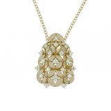 RIFLESSI BIG YELLOW GOLD PENDANT