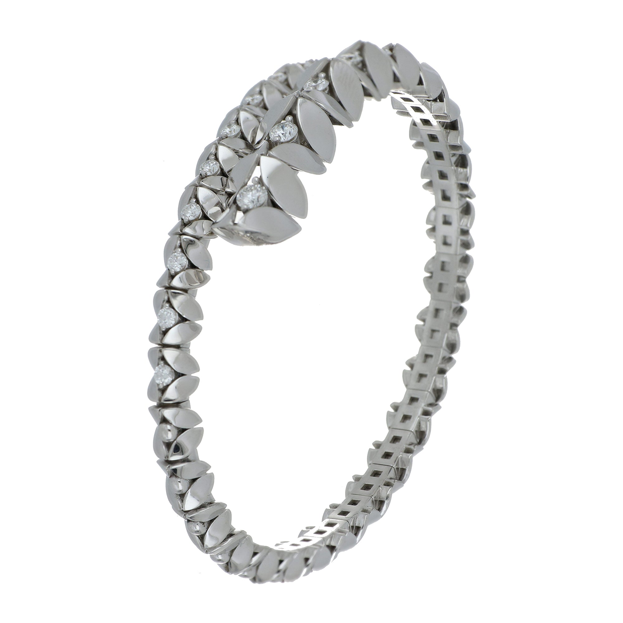 RIFLESSI CONTRARIÉ WHITE GOLD BRACELET