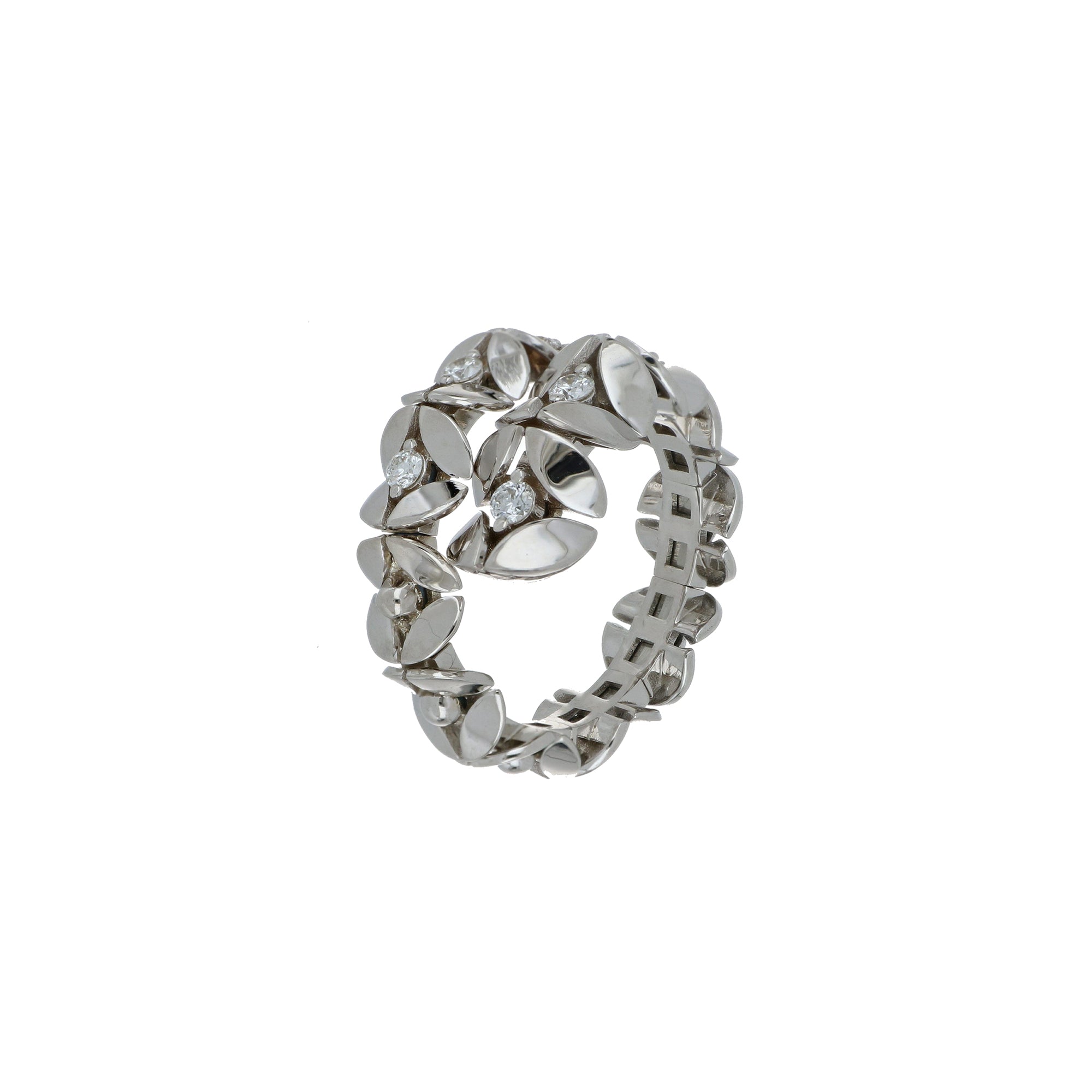 RIFLESSI CONTRARIÉ WHITE GOLD RING