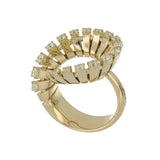 VITO CURLY RING YELLOW GOLD