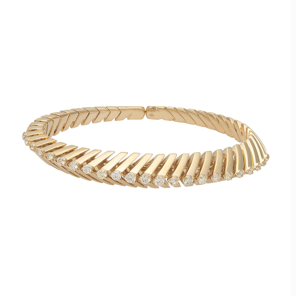 SOFFIO YELLOW GOLD BRACELET