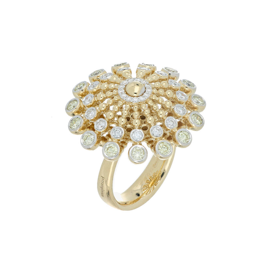BUBBLES RAGGI ROUND DIAMOND RING